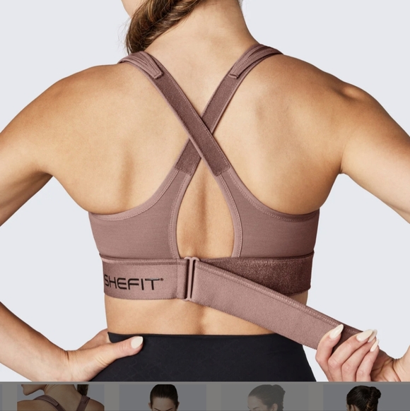 SHEFIT - Size 2luxe new with tags sports bra. 32-40 Inch Ribcage - Picture 6 of 7